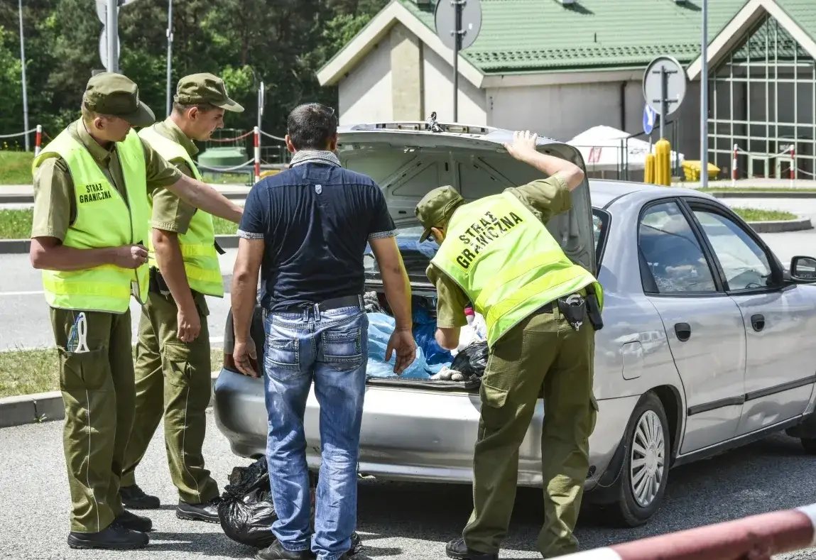 Kontrola graniczna Polska Straż Graniczna