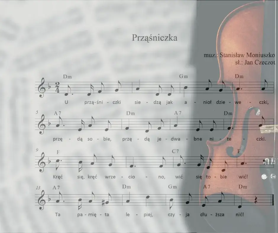 Zdjęcie U prząśniczki siedzą: tajemnice ukryte w ludowej pieśni Moniuszki