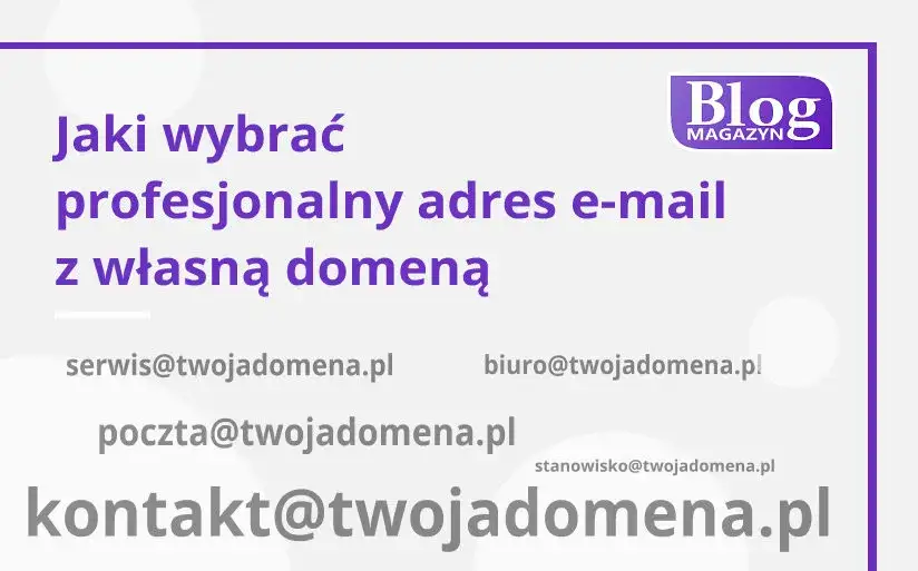 profesjonalny adres email firmowy