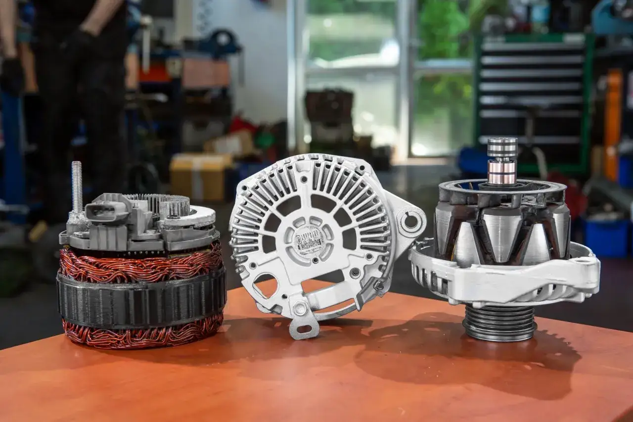 różne typy alternatorów samochodowych