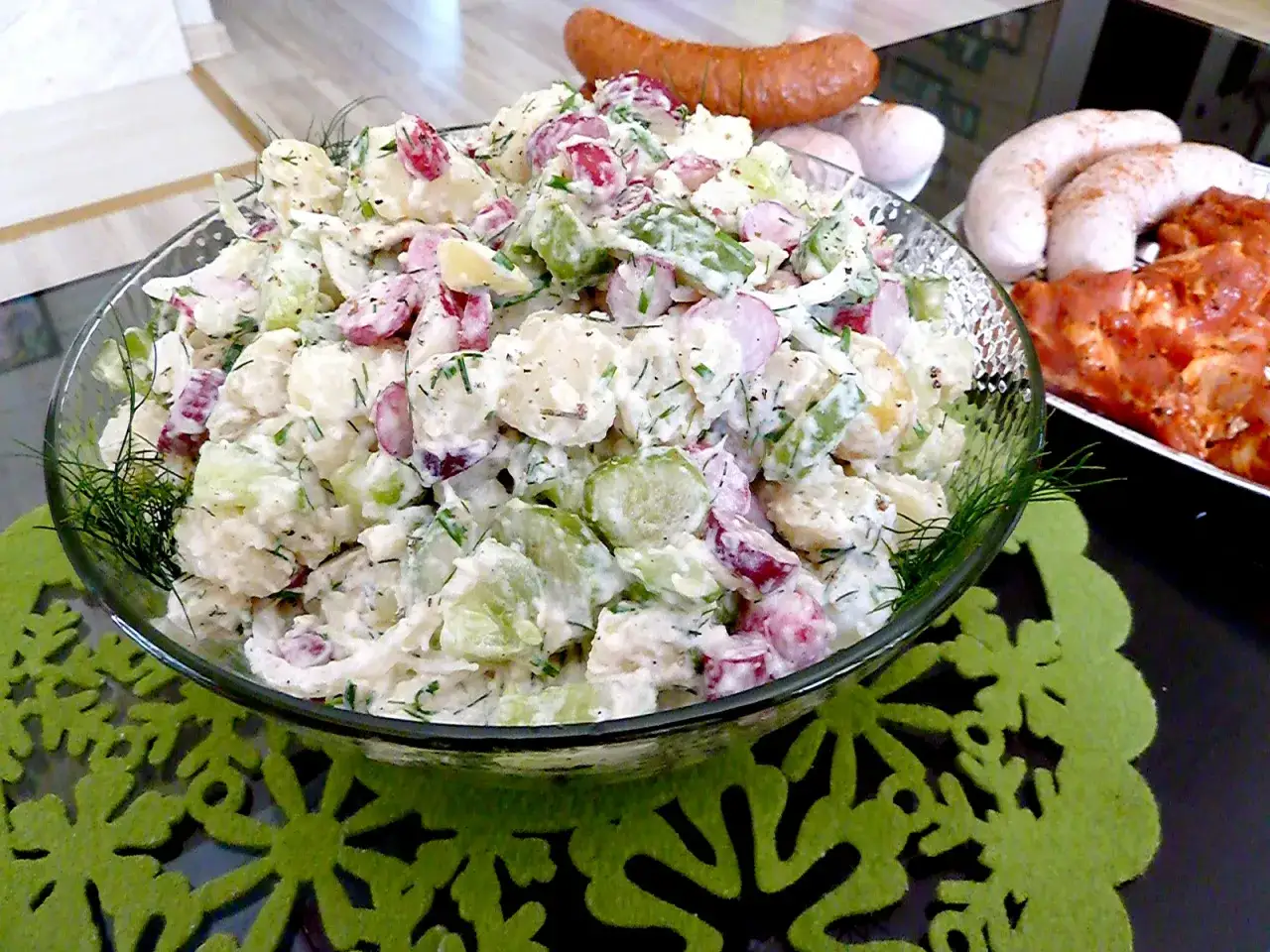 sałatka ziemniaczana na grilla