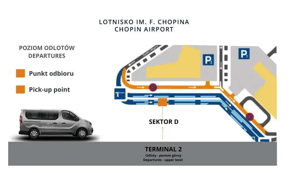 Hotel shuttle bus Lotnisko Chopina