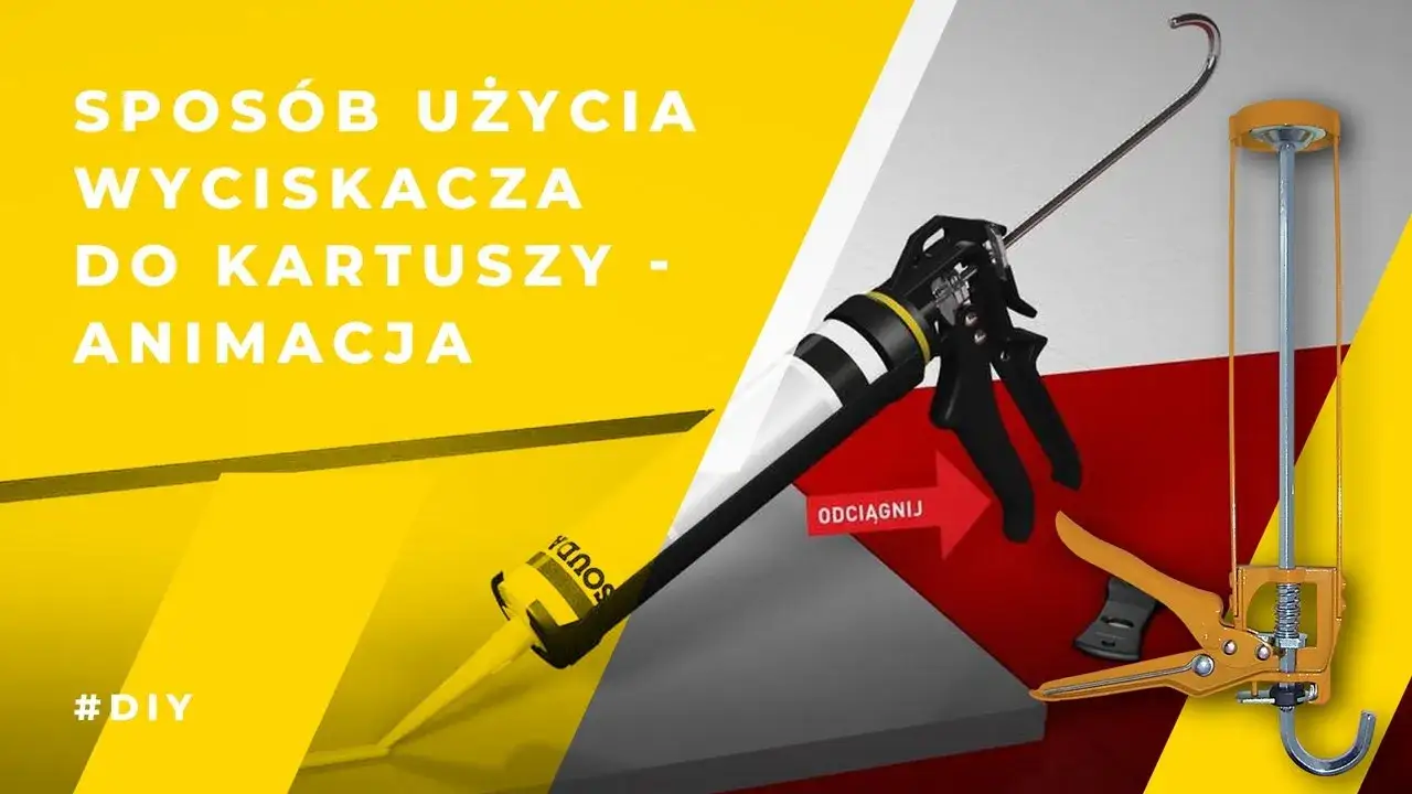 Jak prawidłowo włożyć tubę silikonu do pistoletu