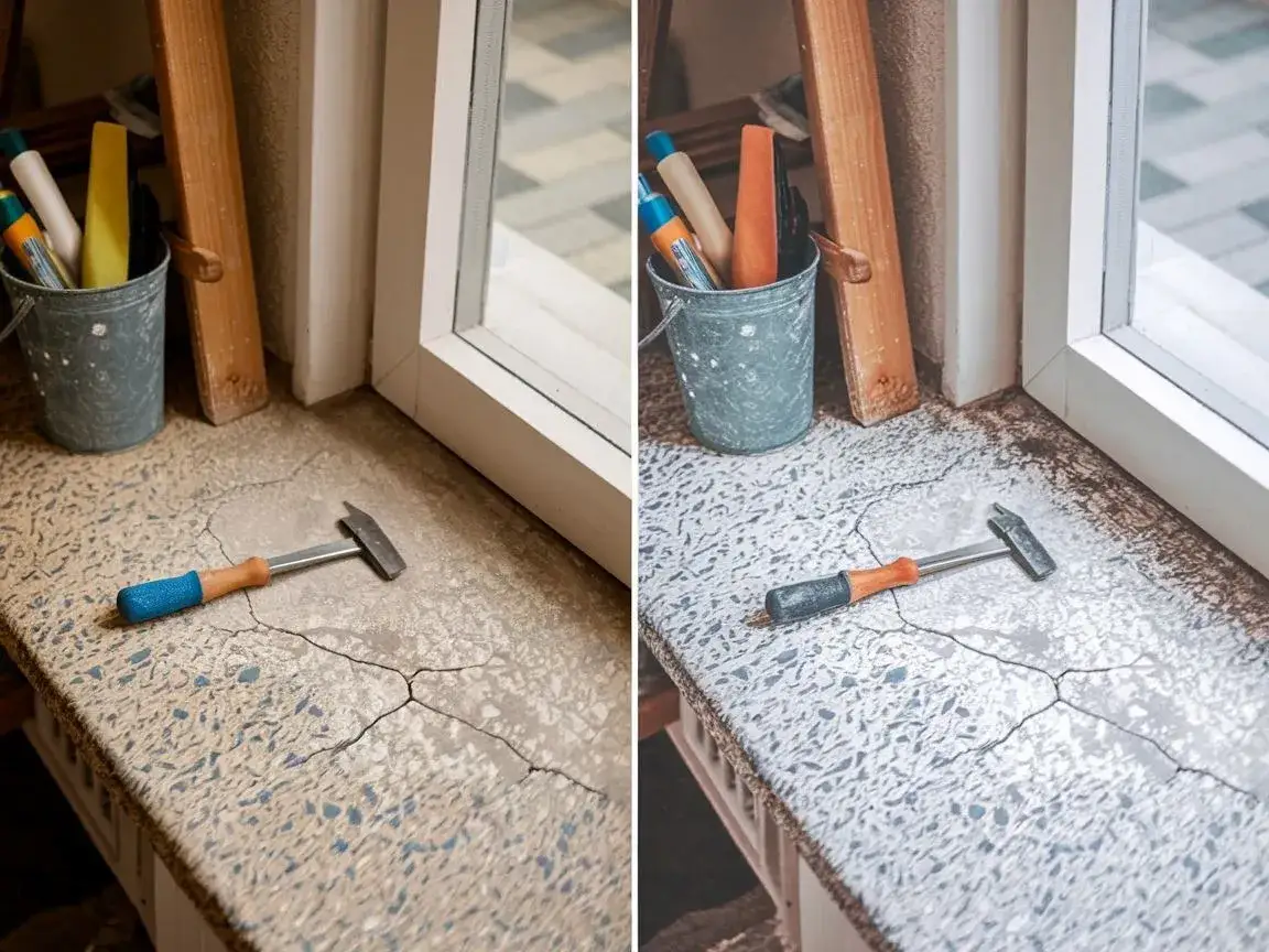 Zdjęcie Rewelacyjne sposoby malowania parapetu z lastryko bez przykrych niespodzianek