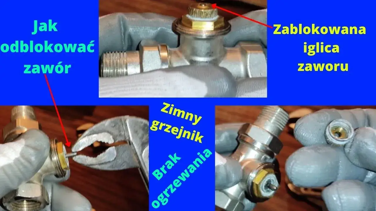 Zablokowana iglica zaworu RTL