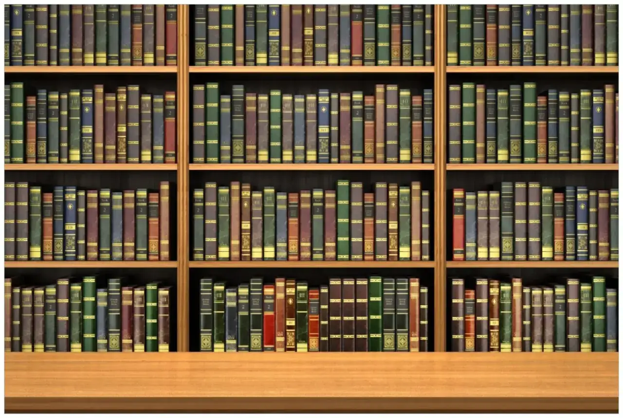 Regal voller alter und neuer B&uuml;cher