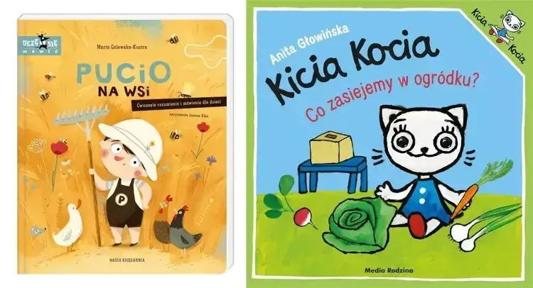 książki dla 3 latka Pucio Kicia Kocia