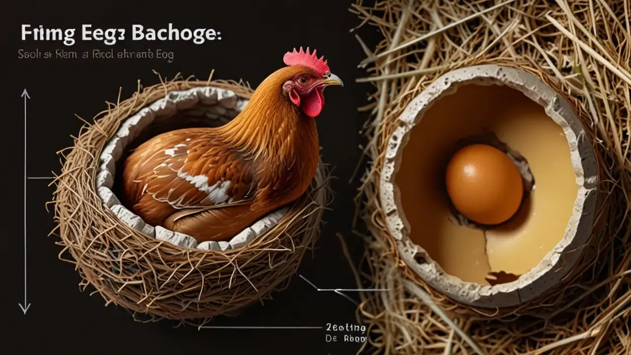 Zdjęcie Jak kura znosi jajko? Sekrety procesu składania jaj krok po kroku