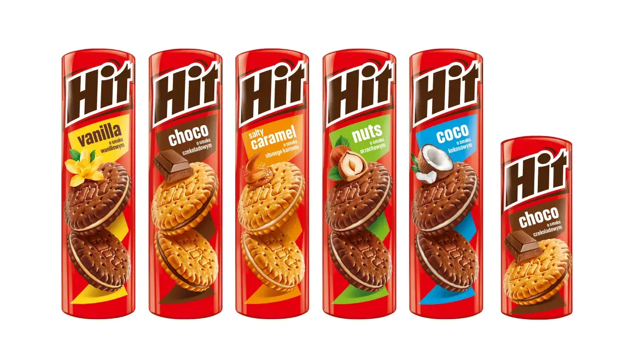 Opakowanie ciastek Hit