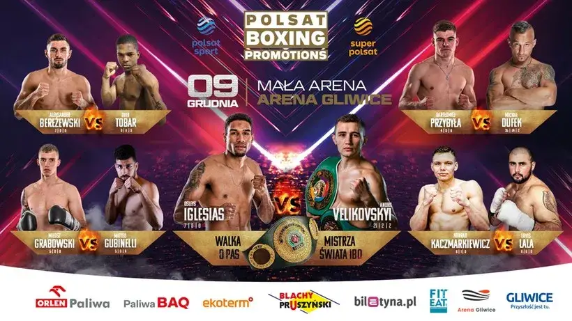 Polsat Boxing Night zawodnicy w ringu