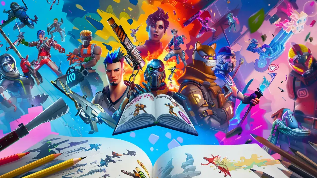 Zdjęcie Rysunki Fortnite - Jakie są największe inspiracje z tej popularnej gry?