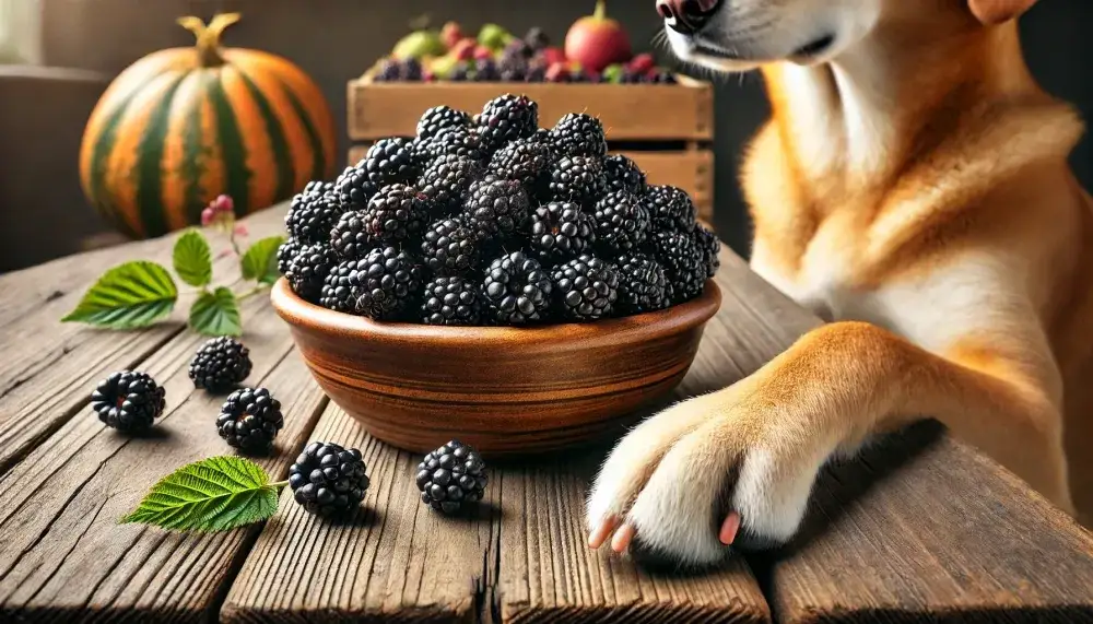 Zdjęcie Czy pies może jeść jeżyny? Sprawdź, co musisz wiedzieć o ich diecie