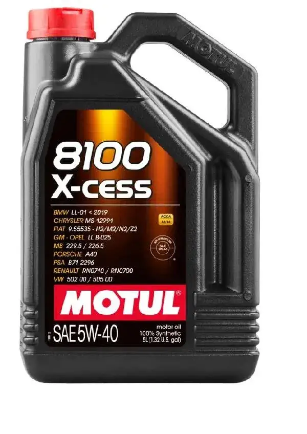Zdjęcie Motul 5W40 5L - najlepszy wybór dla Twojego silnika i oszczędności