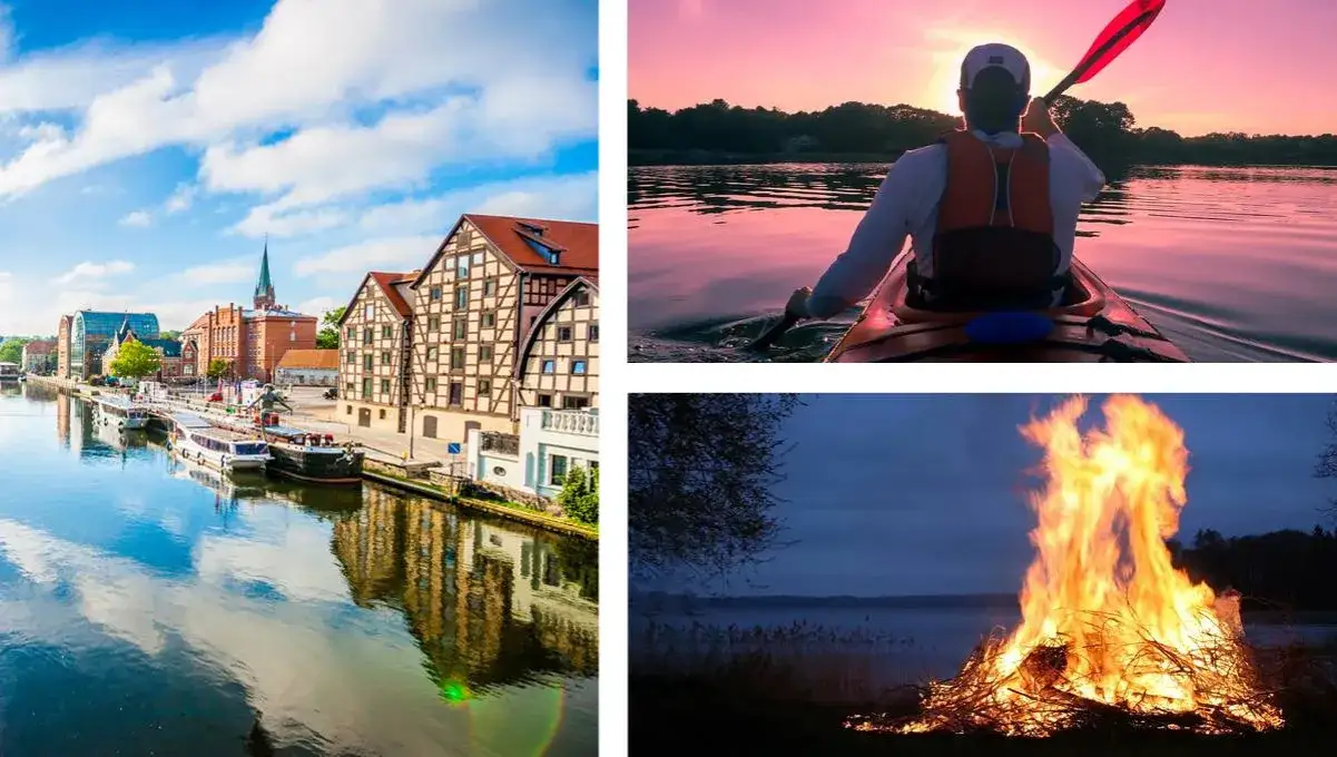 Zdjęcie Spływy kajakowe Brda - odkryj niezapomniane trasy i atrakcje