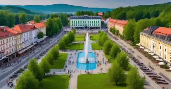 Zdjęcie Gdzie leży Krynica-Zdrój? Odkryj jej wyjątkowe położenie i atrakcje