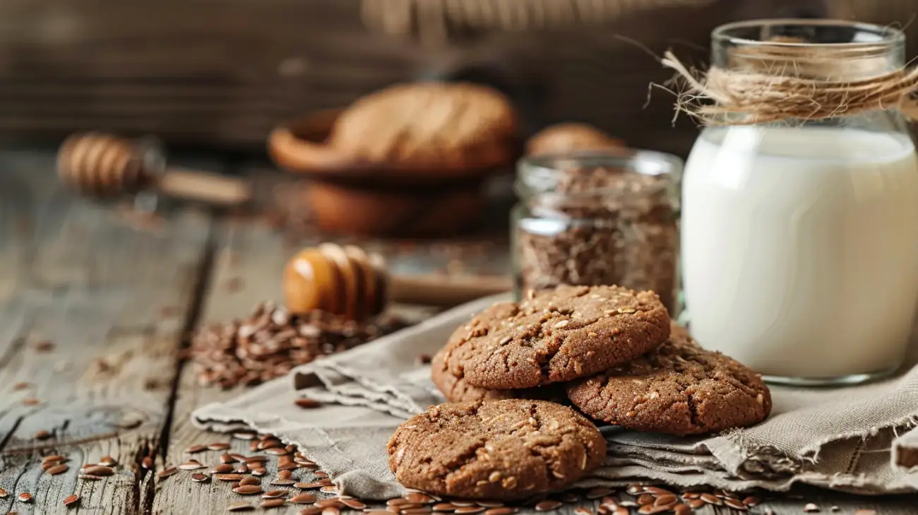 Zdjęcie Ciastka z siemienia lnianego: Zdrowa alternatywa dla słodyczy