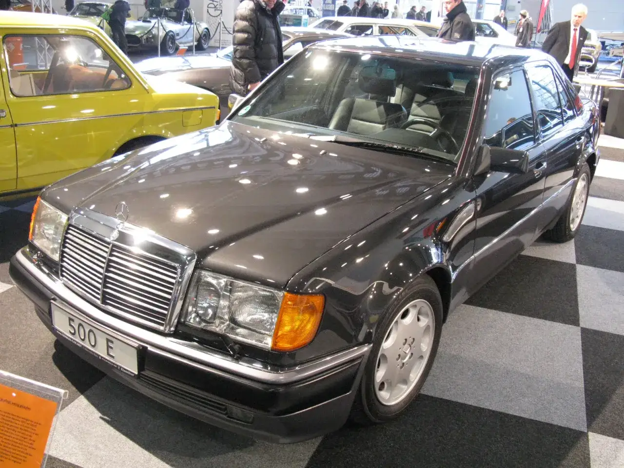 Mercedes W124 silniki benzynowe ewolucja