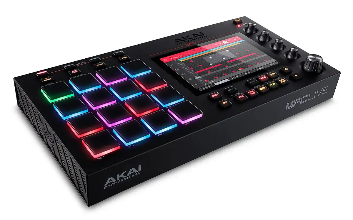 Sprzęt do produkcji muzyki elektronicznej, syntezatory, kontrolery