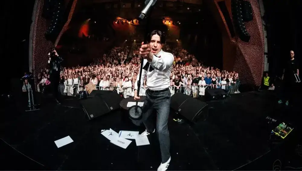 Dawid Kwiatkowski koncert na scenie