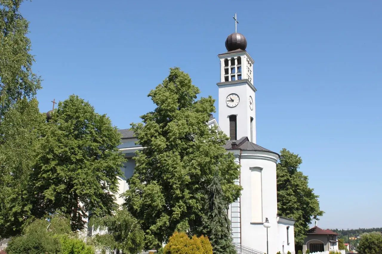 Sanktuarium Turza Śląska widok ogólny