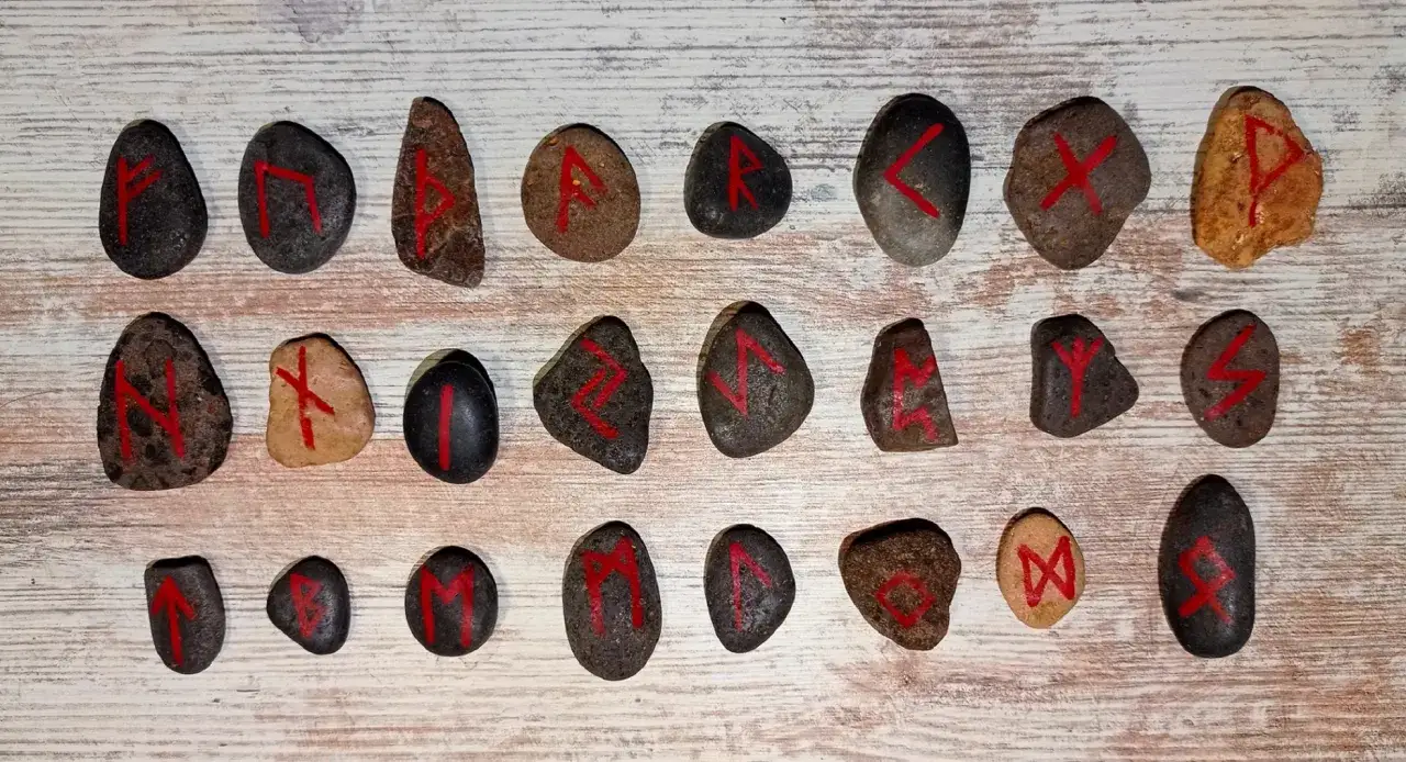 Futhark Starszy tabela runy znaczenie