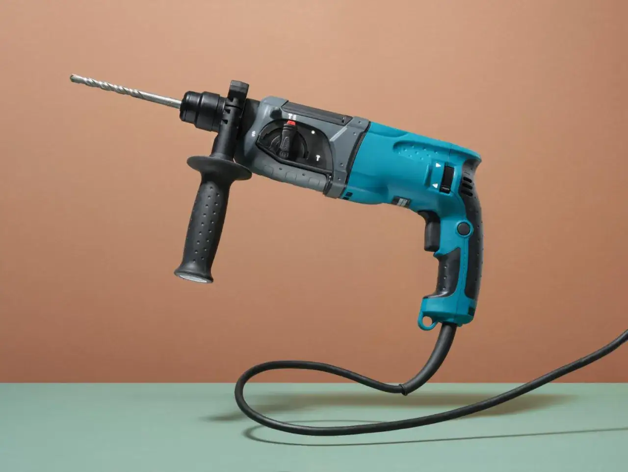 Profesjonalna wiertarka udarowo-obrotowa, idealna do wiercenia w żelbecie. Mocna, z ergonomicznym uchwytem i kablem.