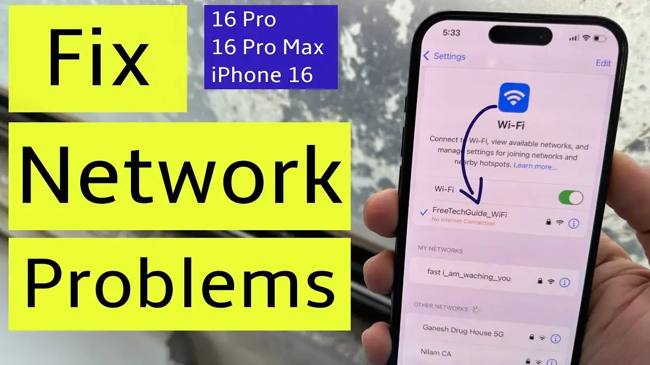 iPhone network troubleshooting