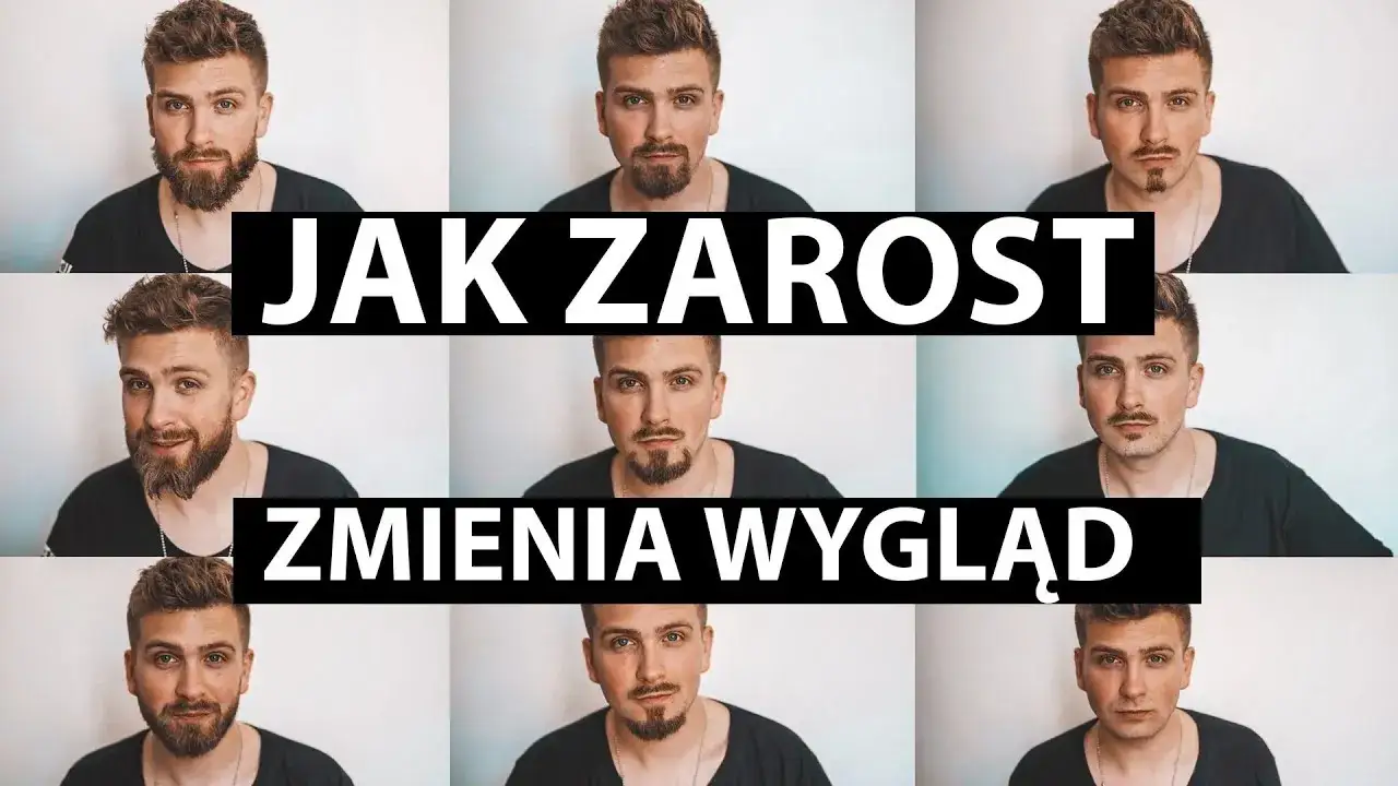 mężczyzna w r&oacute;żnym wieku z zarostem ewolucja zarostu