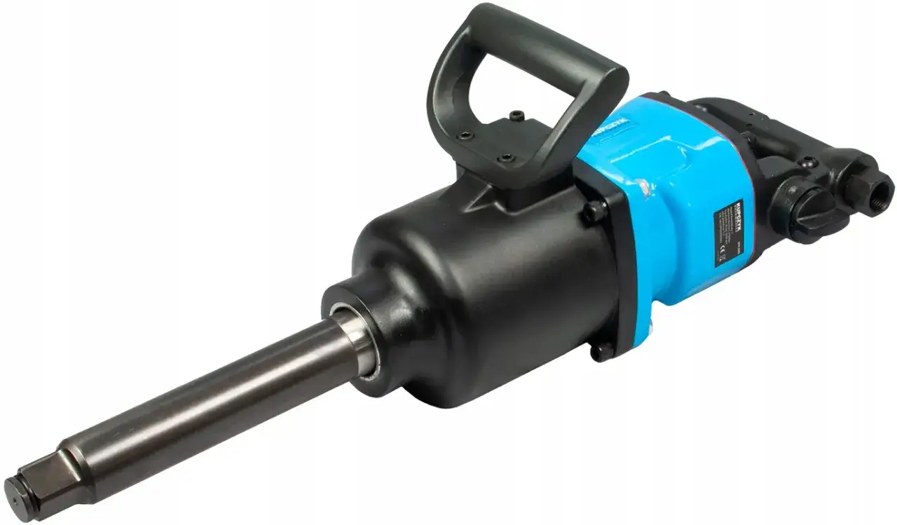 Schemat działania mechanizmu udarowego klucza pneumatycznego