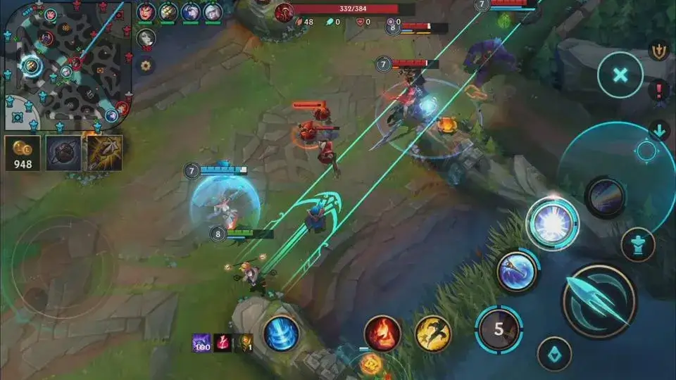 League of Legends Wild Rift gameplay