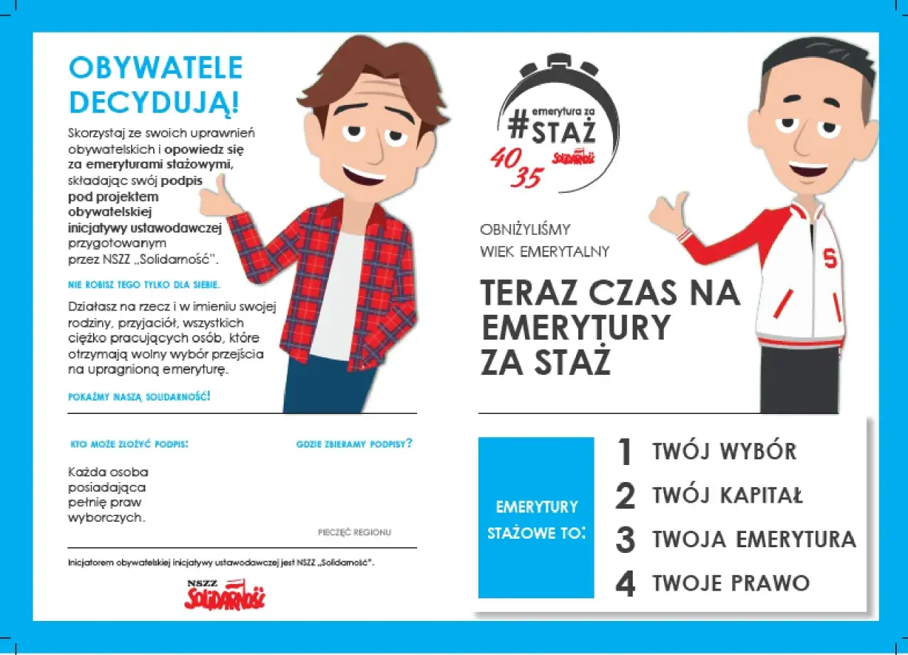 Emerytury stażowe warunki