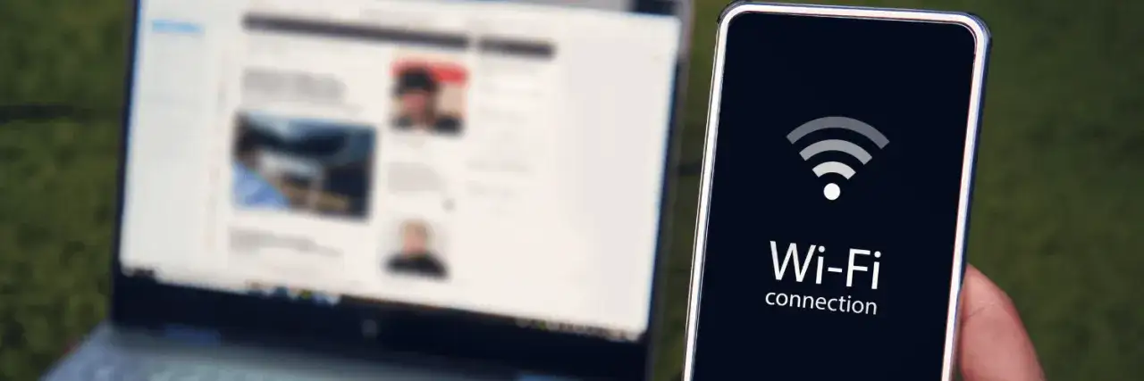 Telefon z ikoną limitu danych
