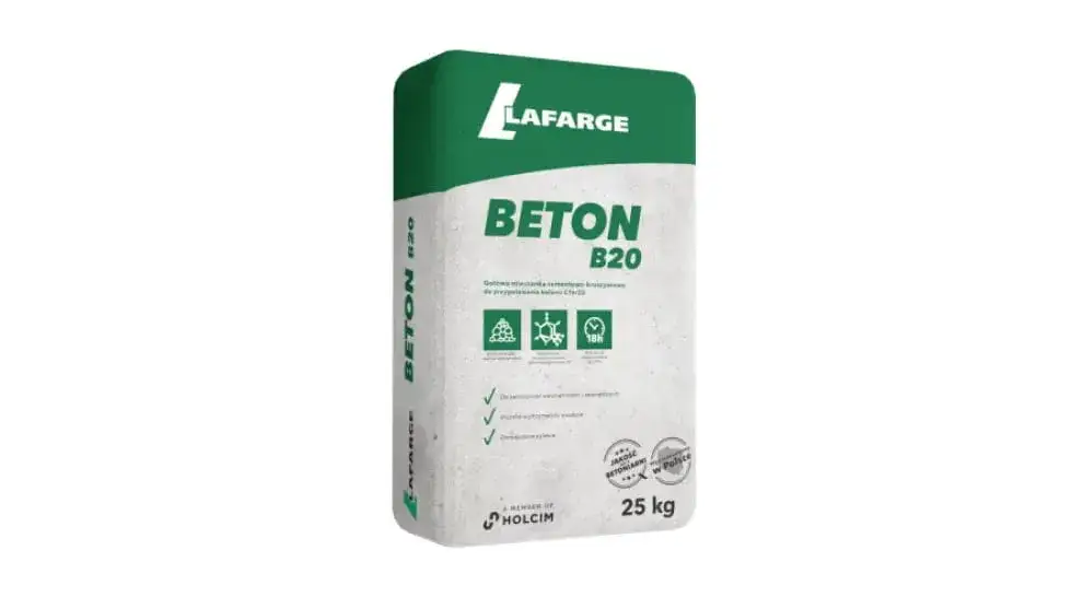 zastosowania betonu b20 w workach