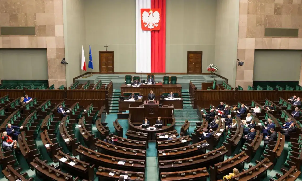 Sala sejmowa, gdzie Platforma Obywatelska przez 8 lat podejmowała decyzje.