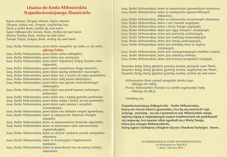 Zdjęcie Litania za chorych: modlitwa, która przynosi ulgę i nadzieję.