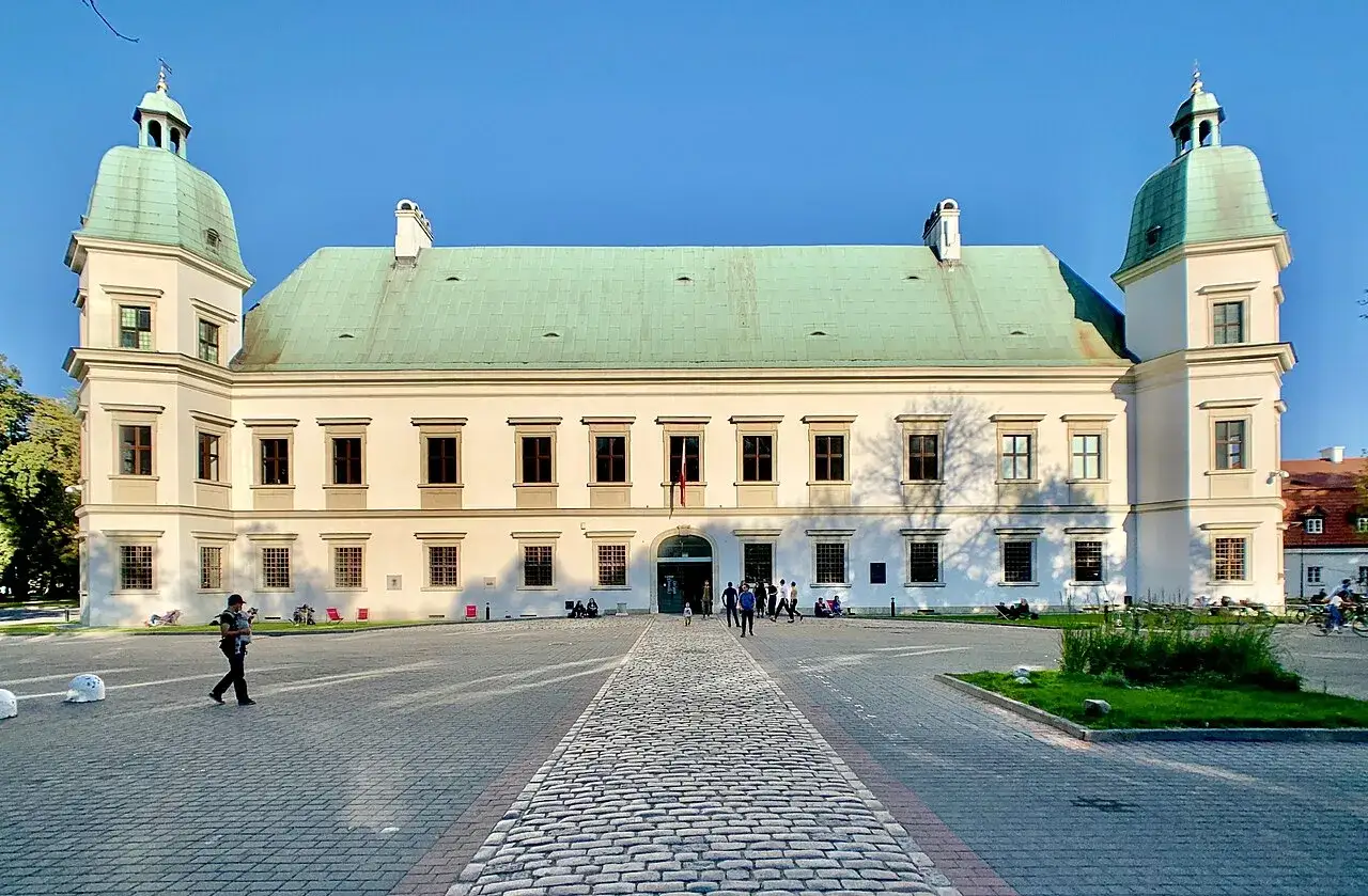 Centrum Sztuki Wsp&oacute;łczesnej Zamek Ujazdowski fasada