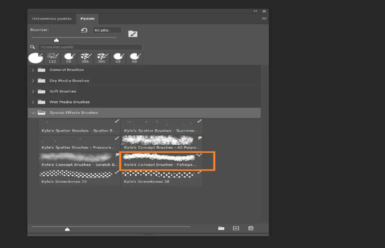 Instalacja pędzli Photoshop krok po kroku