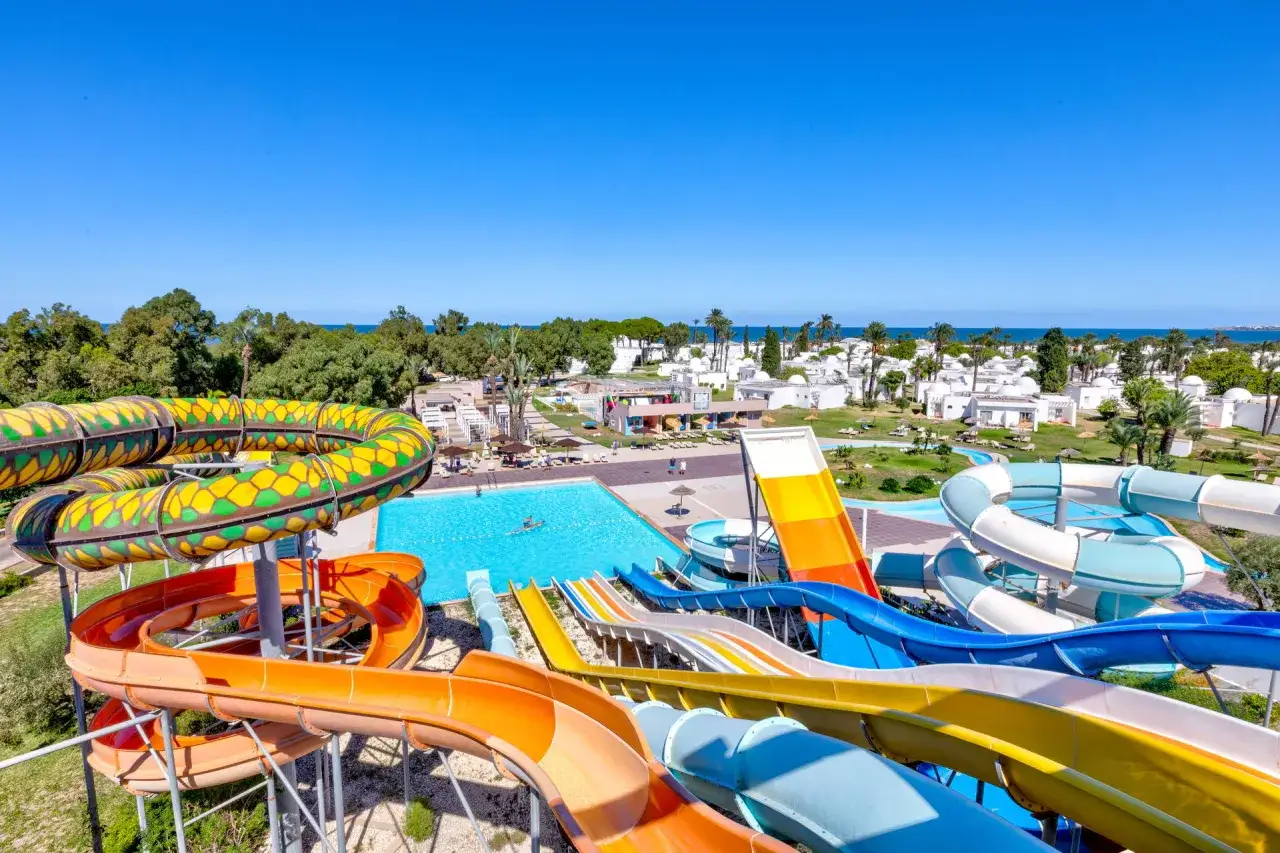 hotel z dużym aquaparkiem w Tunezji