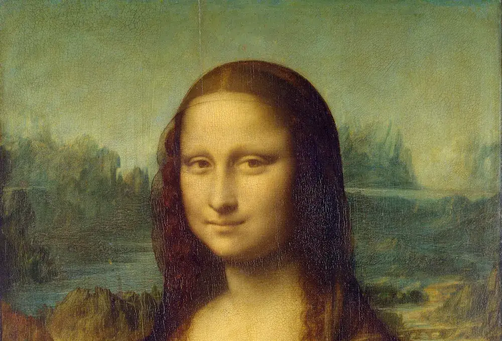 przykład techniki sfumato na obrazie Mona Lisa