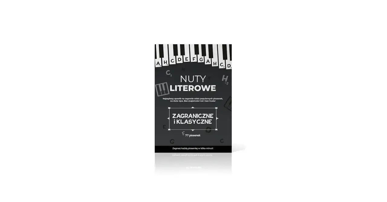 keyboard proste nuty literowe dla początkujących
