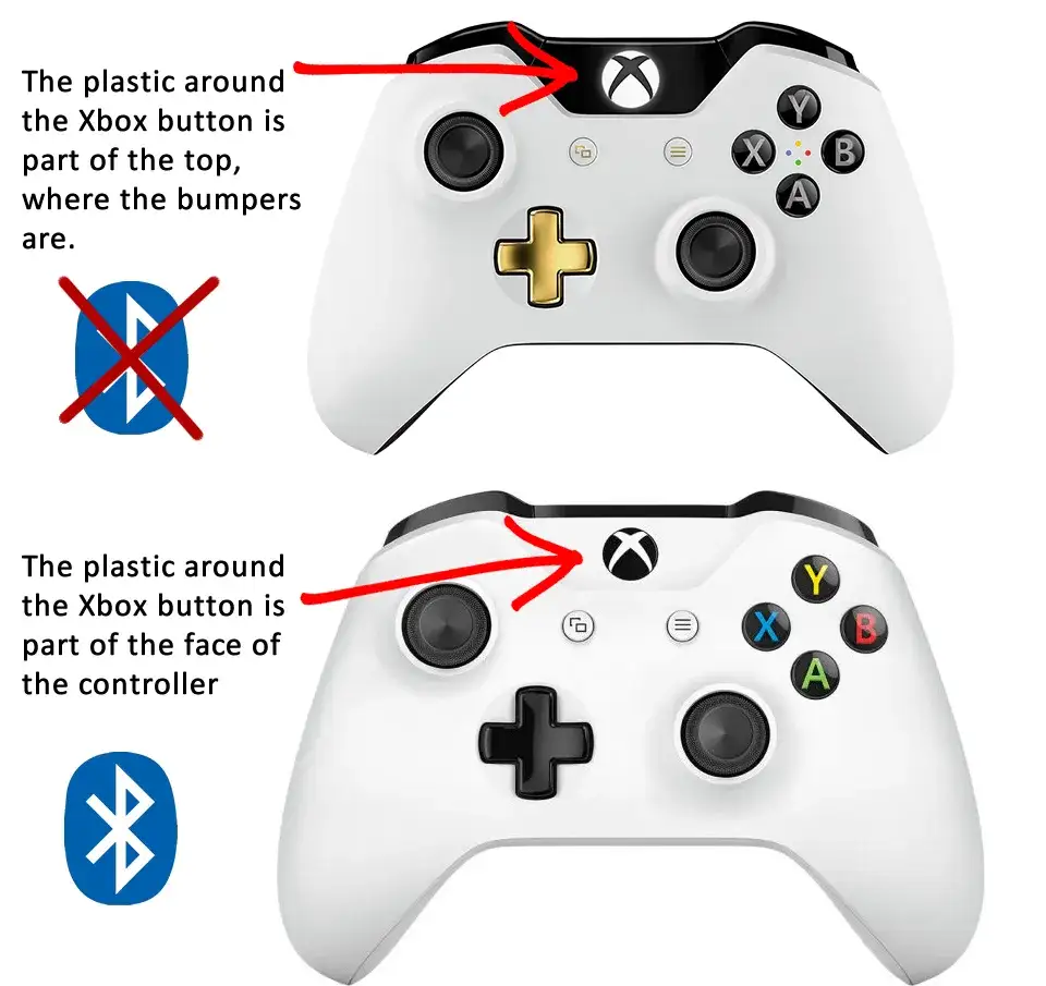 kontroler xbox one bluetooth vs bez bluetooth
