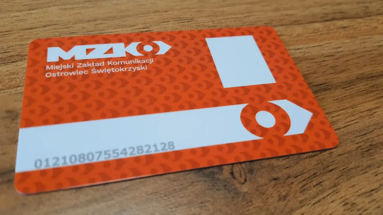 Karta MZK Ostrowiec z numerem 01210807554282128. Ułatwia podróżowanie i sprawdzanie rozkład jazdy mzk ostrowiec.