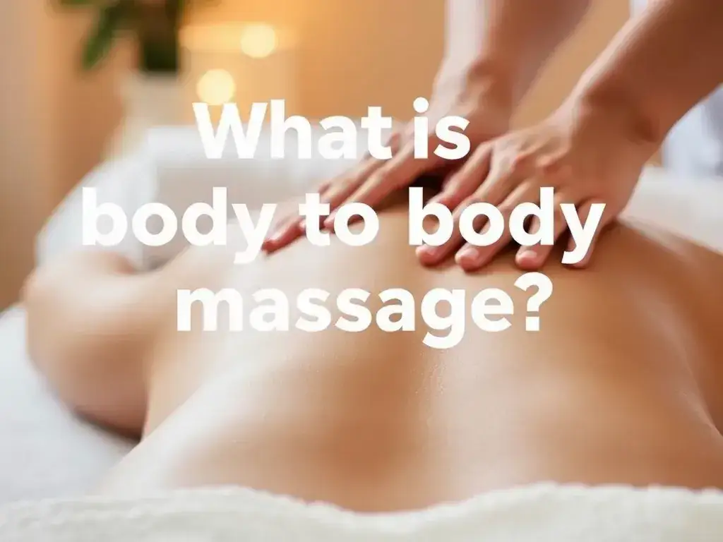 masaż body to body koncepcja śliskości