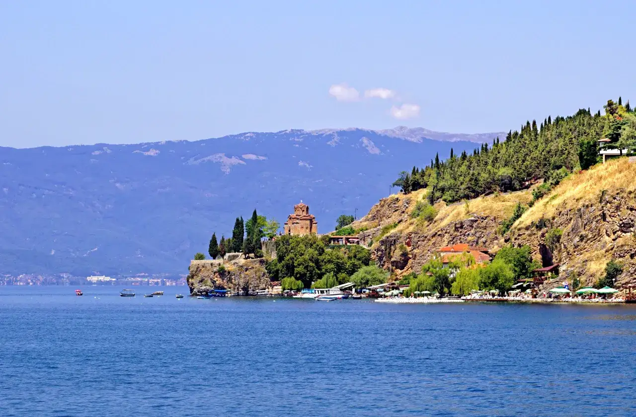 Macedonia P&oacute;łnocna krajobrazy jezioro g&oacute;ry