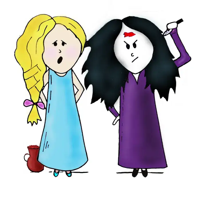 Balladyna postać grafika