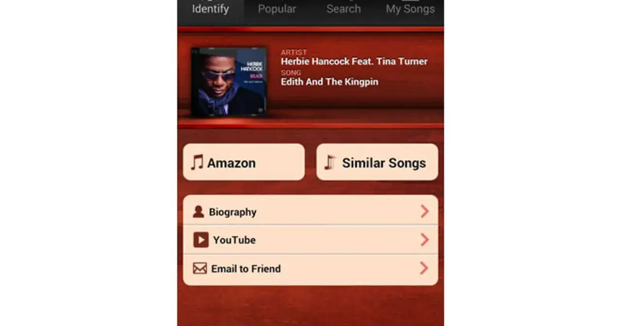 aplikacje mobilne rozpoznawanie muzyki Shazam SoundHound Musixmatch