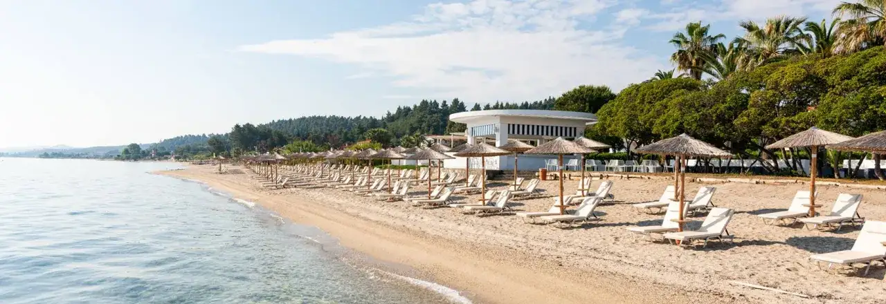 Luksusowe hotele i plaże Kasandra Grecja