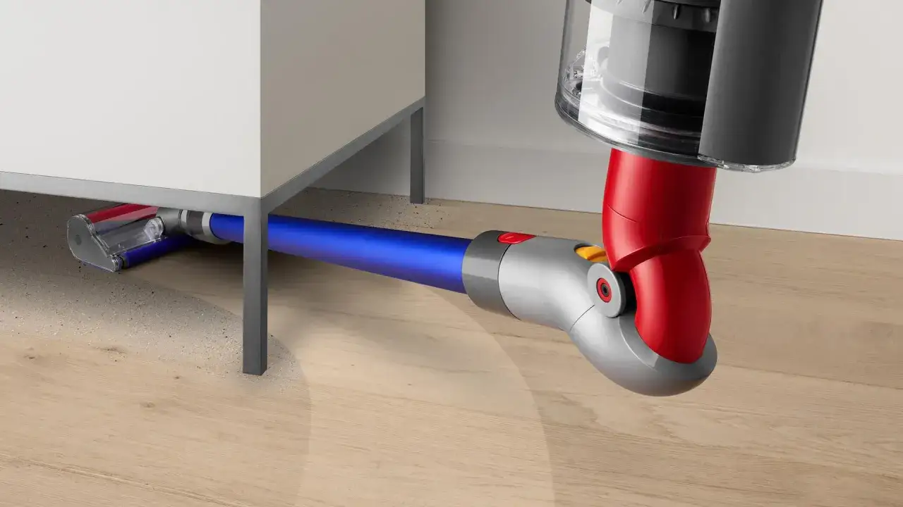 blokada rury odkurzacza dyson