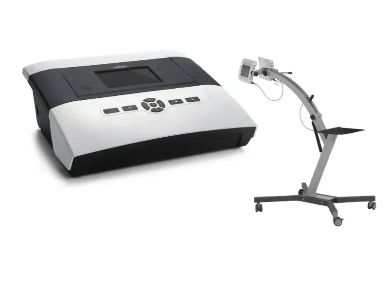 Aparat do magnetoterapii w gabinecie fizjoterapii