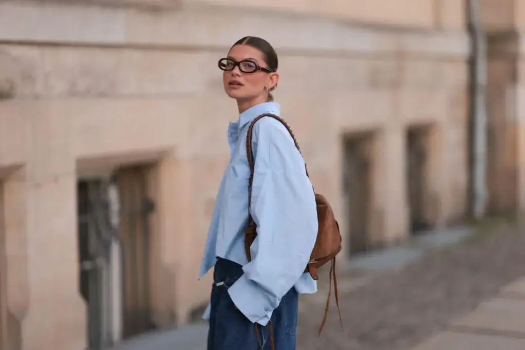 Damskie stylizacje koszula oversize do jeansów